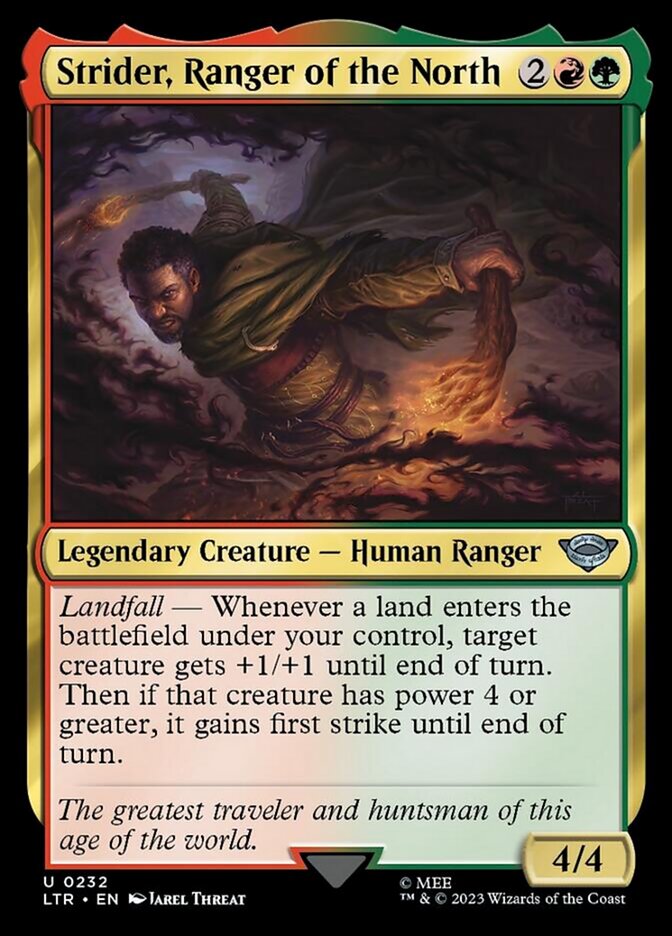 Strider, Ranger of the North [The Lord of the Rings: Tales of Middle-Earth] Foil