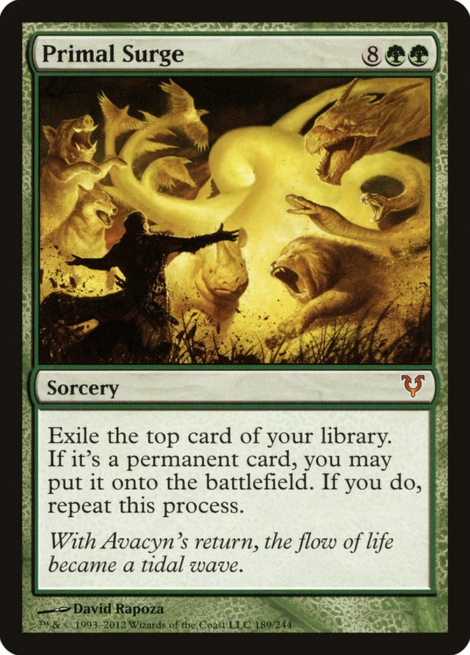 Primal Surge [Avacyn Restored] Foil