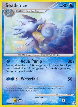 Seadra (70/146) [Diamond & Pearl: Legends Awakened] Reverse Holofoil