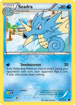 Seadra (19/116) [Black & White: Plasma Freeze] Reverse Holofoil