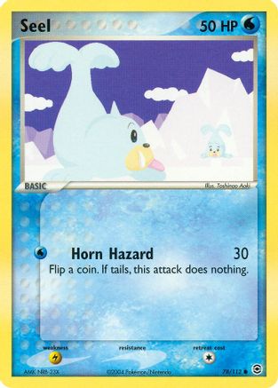 Seel (78/112) [EX: FireRed & LeafGreen] Reverse Holofoil
