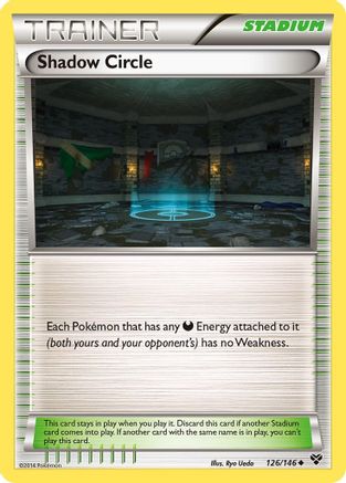 Shadow Circle (126/146) [XY: Base Set] Reverse Holofoil
