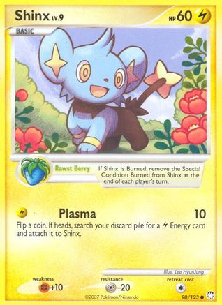 Shinx (98/123) [Diamond & Pearl: Mysterious Treasures] Reverse Holofoil