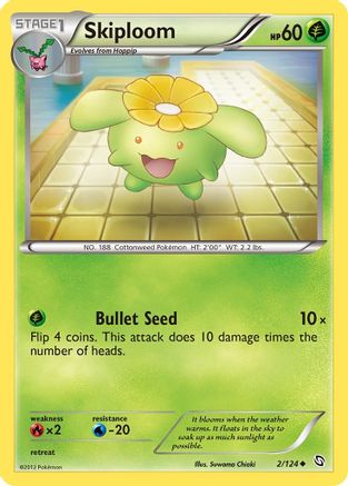 Skiploom (2/124) [Black & White: Dragons Exalted] Reverse Holofoil