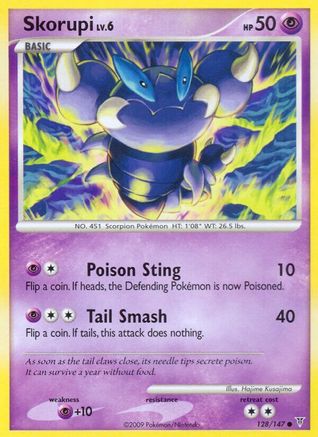 Skorupi (128/147) [Platinum: Supreme Victors] Reverse Holofoil