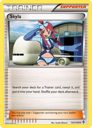 Skyla (134/149) [Black & White: Boundaries Crossed] Reverse Holofoil
