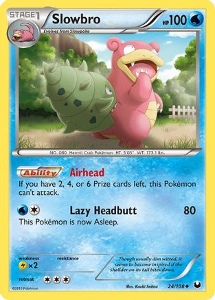 Slowbro (24/108) [Black & White: Dark Explorers] Reverse Holofoil