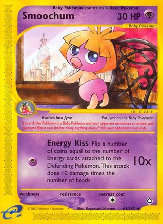 Smoochum (61/147) [Aquapolis] Reverse Holofoil