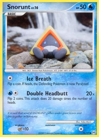 Snorunt (75/99) [Platinum: Arceus] Reverse Holofoil