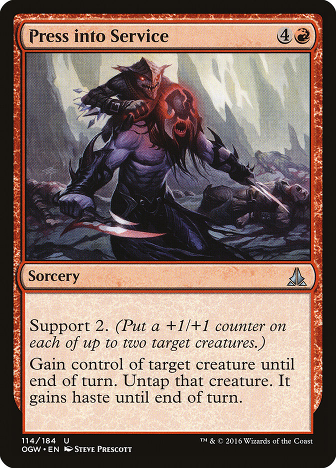 Press into Service [Oath of the Gatewatch] Foil
