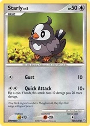 Starly (101/130) [Diamond & Pearl: Base Set] Reverse Holofoil
