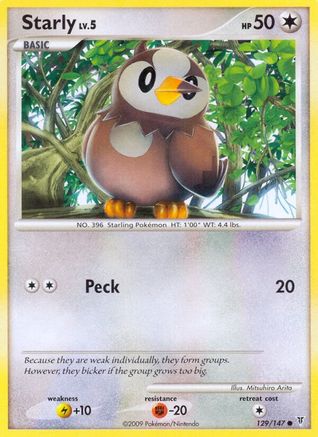 Starly (129/147) [Platinum: Supreme Victors] Reverse Holofoil