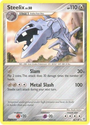 Steelix (38/130) [Diamond & Pearl: Base Set] Reverse Holofoil