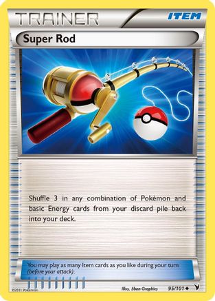 Super Rod (95/101) [Black & White: Noble Victories] Reverse Holofoil