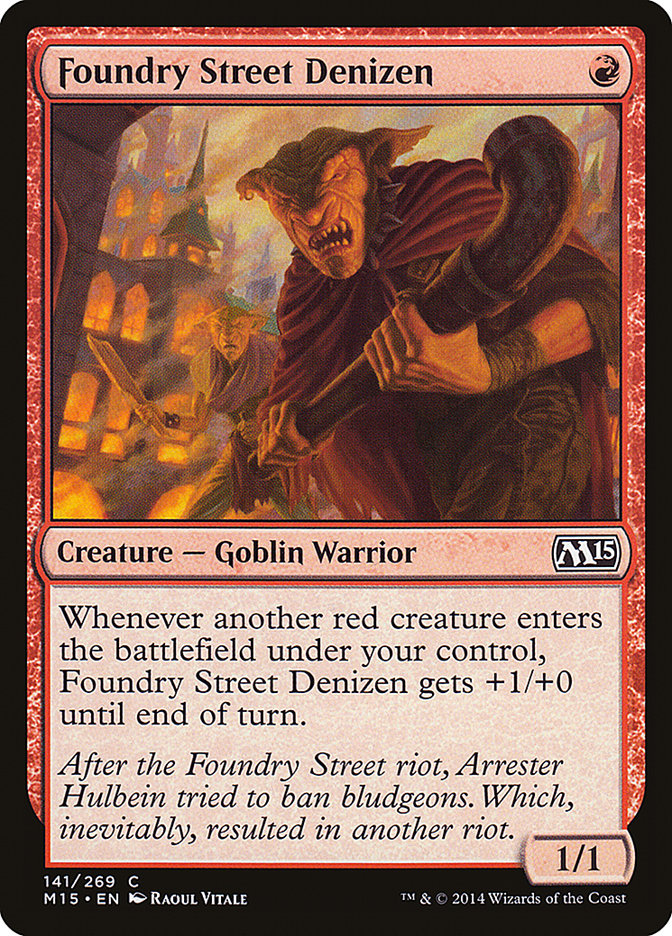 Foundry Street Denizen [Magic 2015] Foil