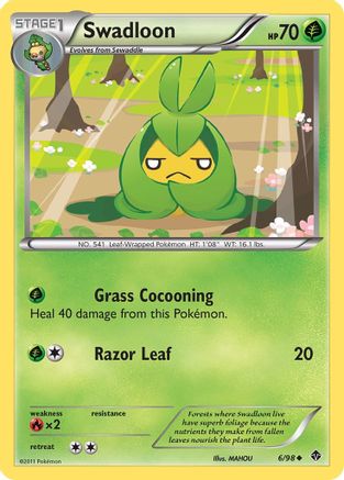 Swadloon (6/98) [Black & White: Emerging Powers] Reverse Holofoil
