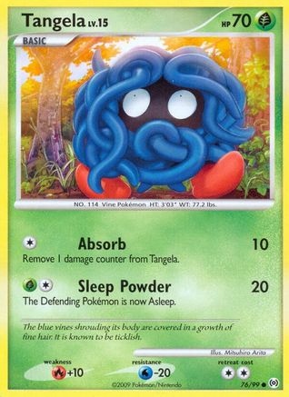 Tangela (76/99) [Platinum: Arceus] Reverse Holofoil