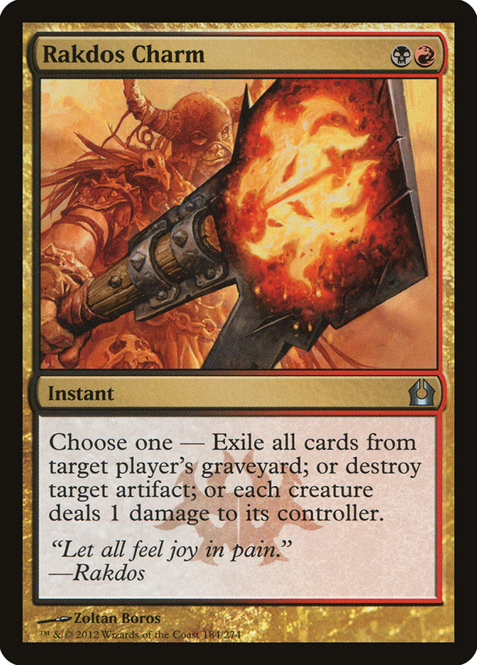 Rakdos Charm [Return to Ravnica] Foil