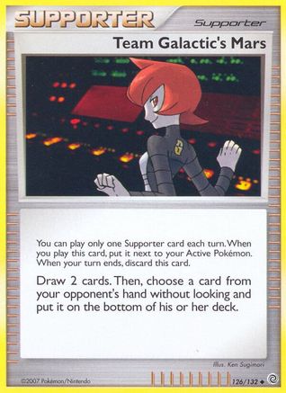 Team Galactic's Mars (126/132) [Diamond & Pearl: Secret Wonders] Reverse Holofoil