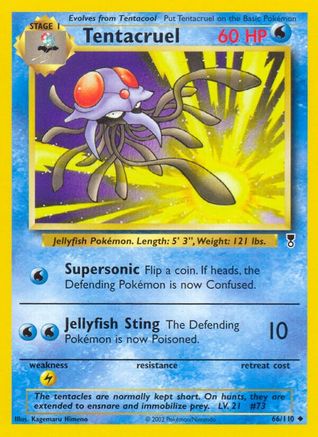 Tentacruel (66/110) [Legendary Collection] Reverse Holofoil