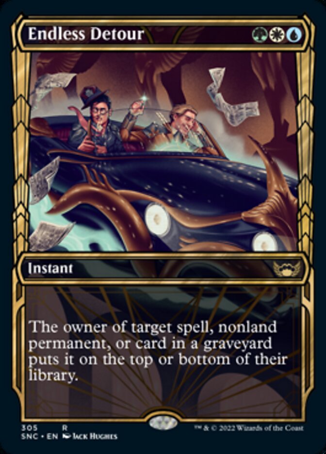 Endless Detour (Showcase Golden Age) [Streets of New Capenna] Foil