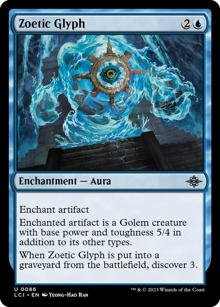 Zoetic Glyph [The Lost Caverns of Ixalan] Foil