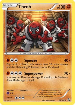 Throh (68/124) [Black & White: Dragons Exalted] Reverse Holofoil