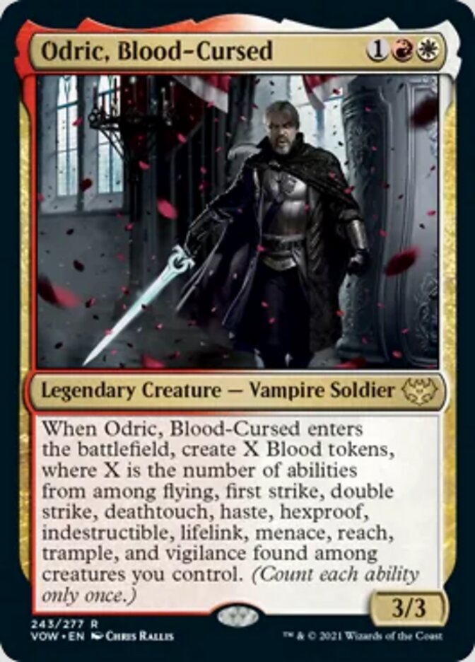 Odric, Blood-Cursed [Innistrad: Crimson Vow] Foil