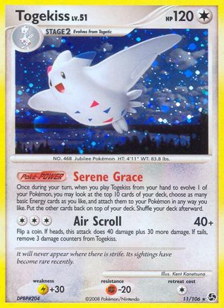 Togekiss (11/106) [Diamond & Pearl: Great Encounters] Reverse Holofoil