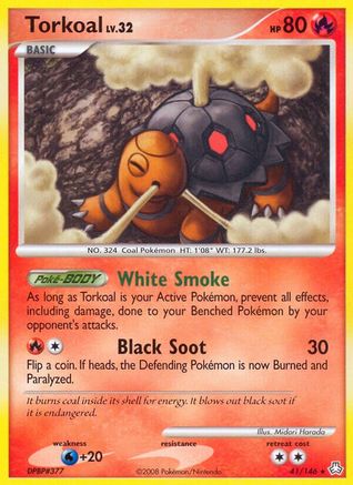 Torkoal (41/146) [Diamond & Pearl: Legends Awakened] Reverse Holofoil
