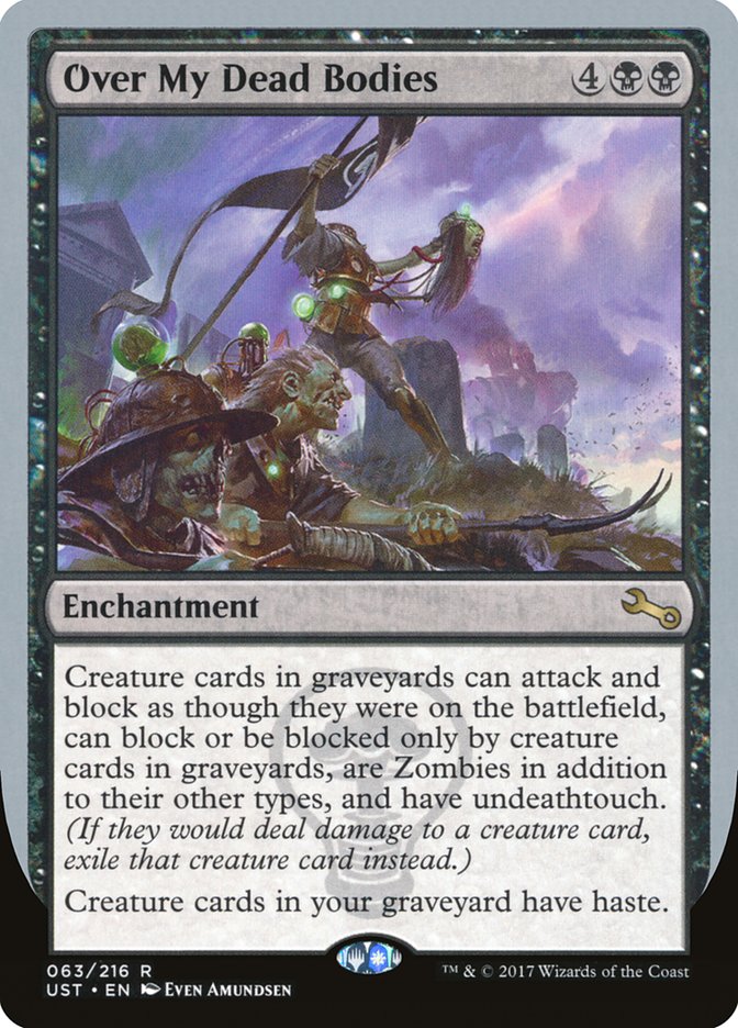 Over My Dead Bodies [Unstable] Foil
