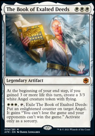 The Book of Exalted Deeds (Promo Pack) [Dungeons & Dragons: Adventures in the Forgotten Realms Promos] Foil