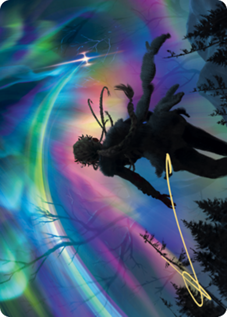 The Prismatic Bridge // The Prismatic Bridge  [Art Series: Kaldheim] (Borderless) Foil
