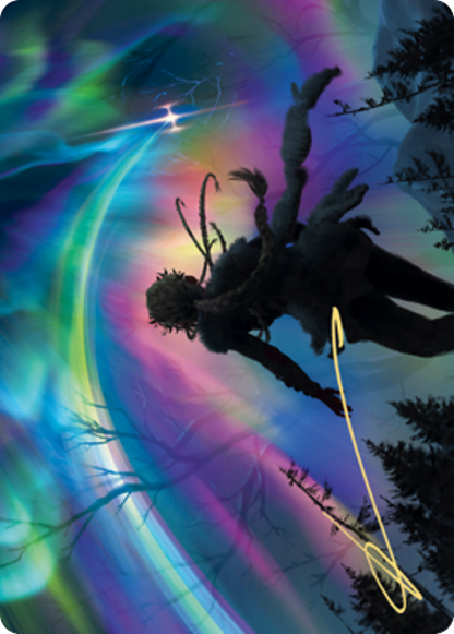 The Prismatic Bridge // The Prismatic Bridge  [Art Series: Kaldheim] (Borderless) Foil