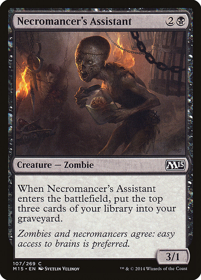 Necromancer's Assistant [Magic 2015] Foil