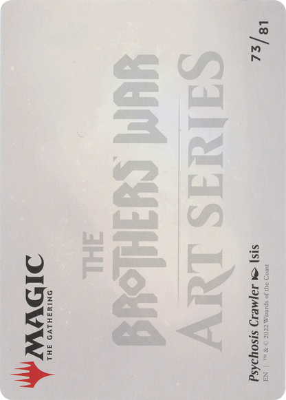 Psychosis Crawler // Psychosis Crawler  [The Brothers' War Art Series] (Borderless)
