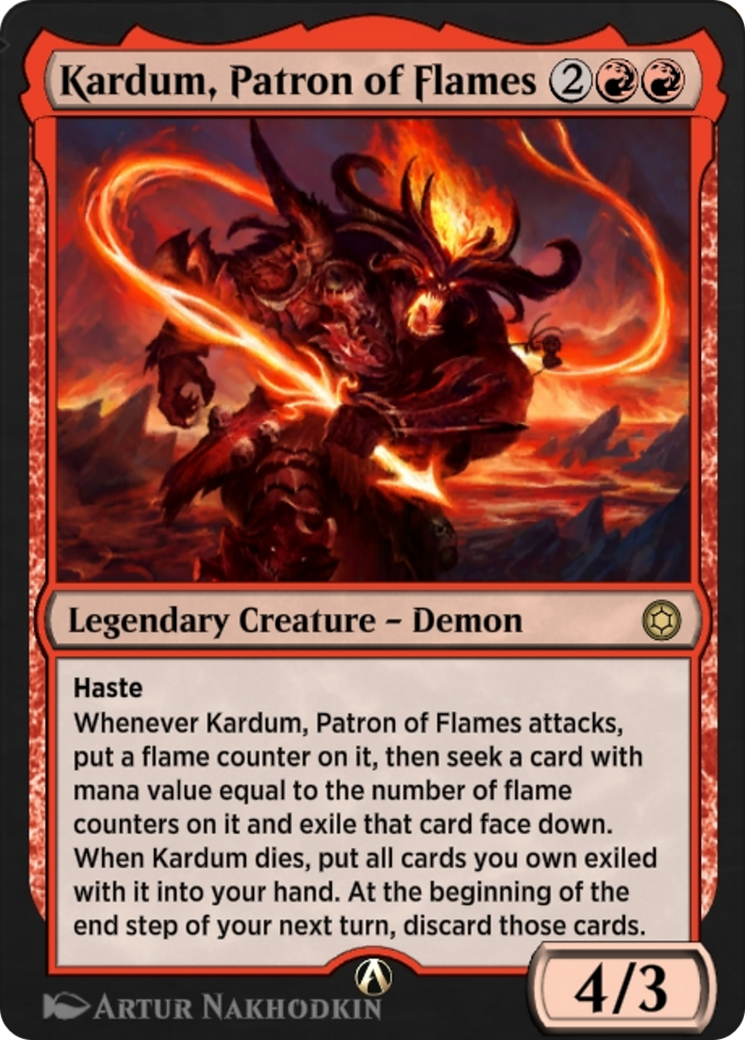 Kardum, Patron of Flames  [Alchemy Horizons: Baldur's Gate]