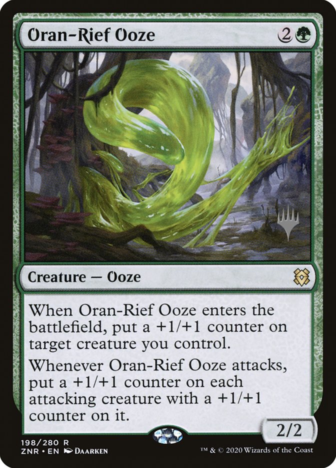 Oran-Rief Ooze (Promo Pack) [Zendikar Rising Promos] Foil