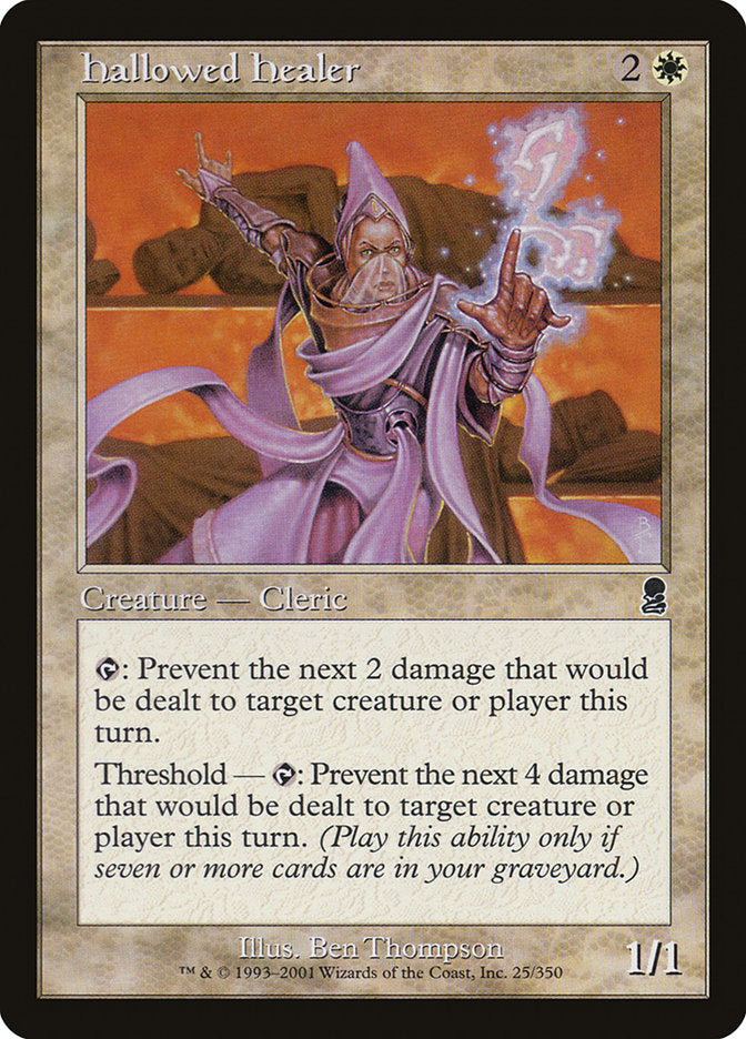Hallowed Healer [Odyssey] Foil