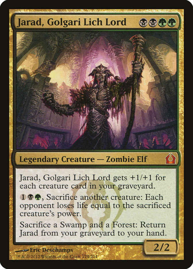 Jarad, Golgari Lich Lord [Return to Ravnica] Foil