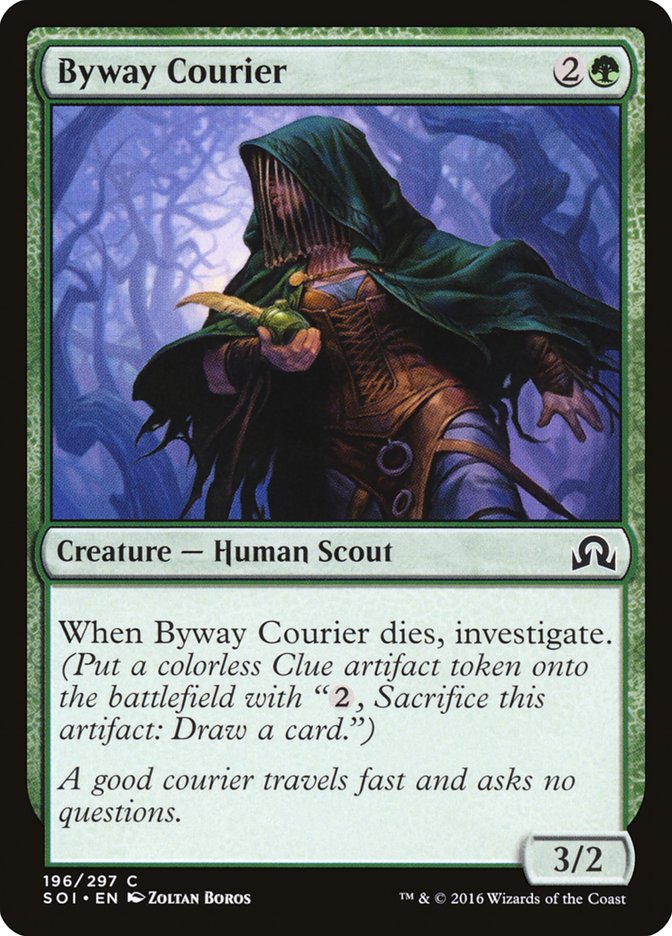 Byway Courier [Shadows over Innistrad] Foil