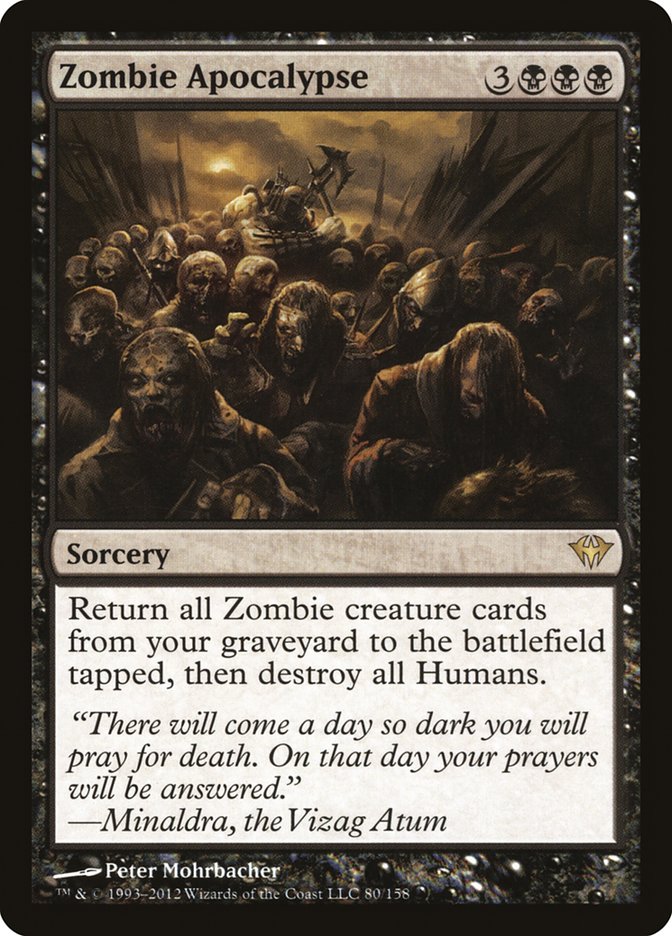 Zombie Apocalypse [Dark Ascension] Foil