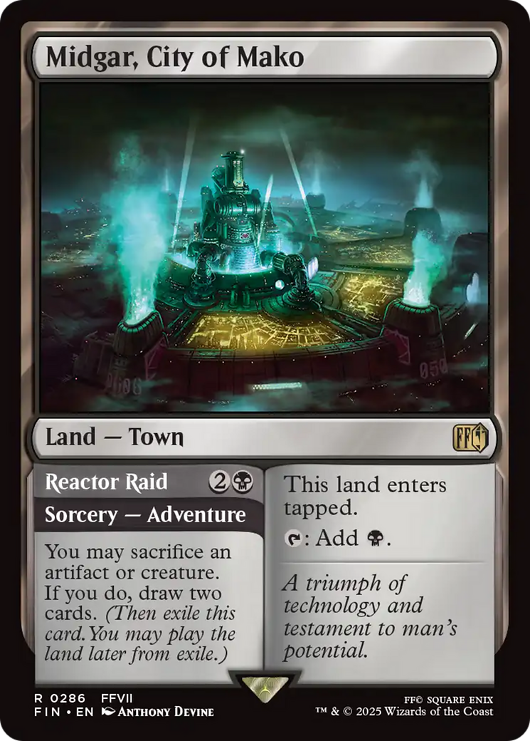 Midgar, City of Mako [FINAL FANTASY] Foil
