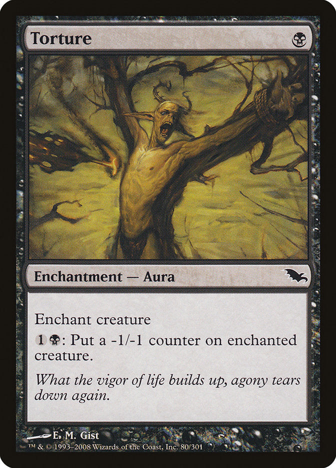 Torture [Shadowmoor] Foil