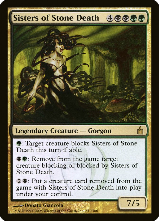 Sisters of Stone Death [Ravnica: City of Guilds] Foil