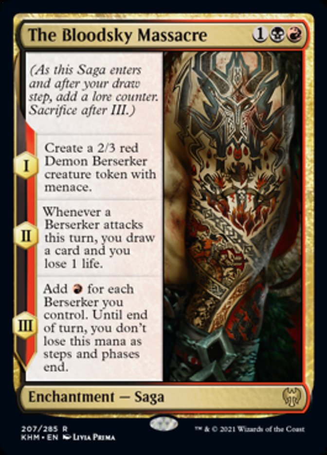 The Bloodsky Massacre [Kaldheim] Foil