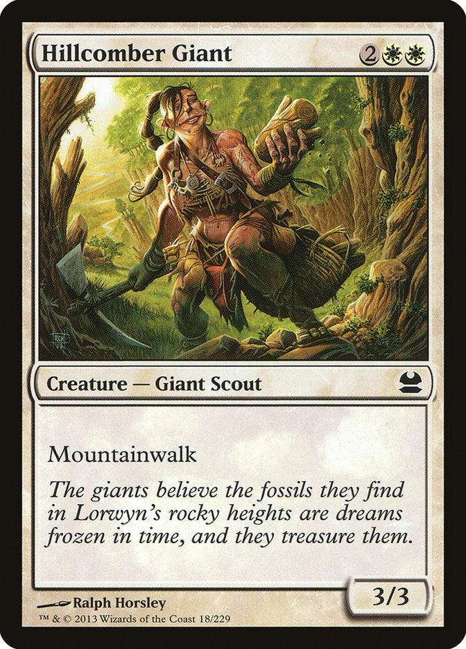 Hillcomber Giant [Modern Masters] Foil