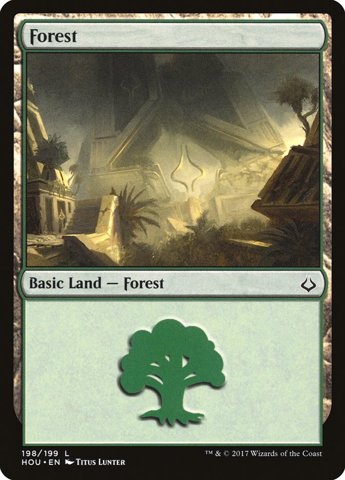 Forest (198) [Hour of Devastation] Foil