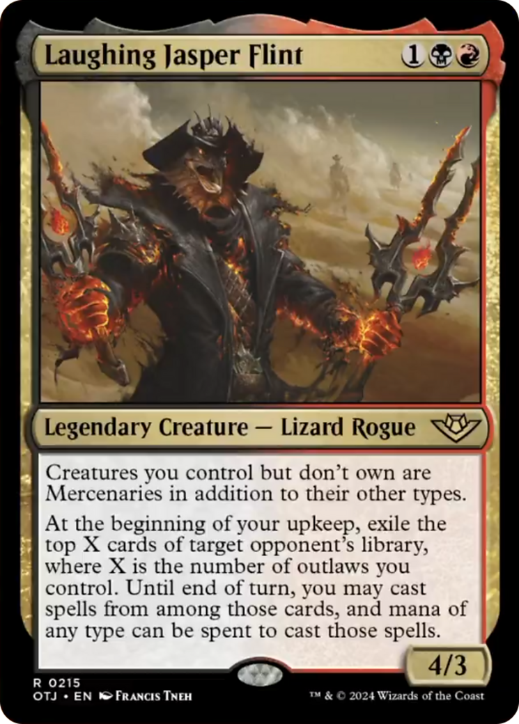 Laughing Jasper Flint [Outlaws of Thunder Junction] Foil