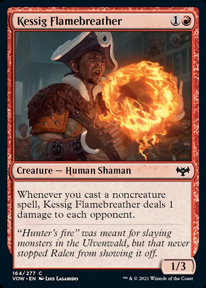 Kessig Flamebreather [Innistrad: Crimson Vow] Foil
